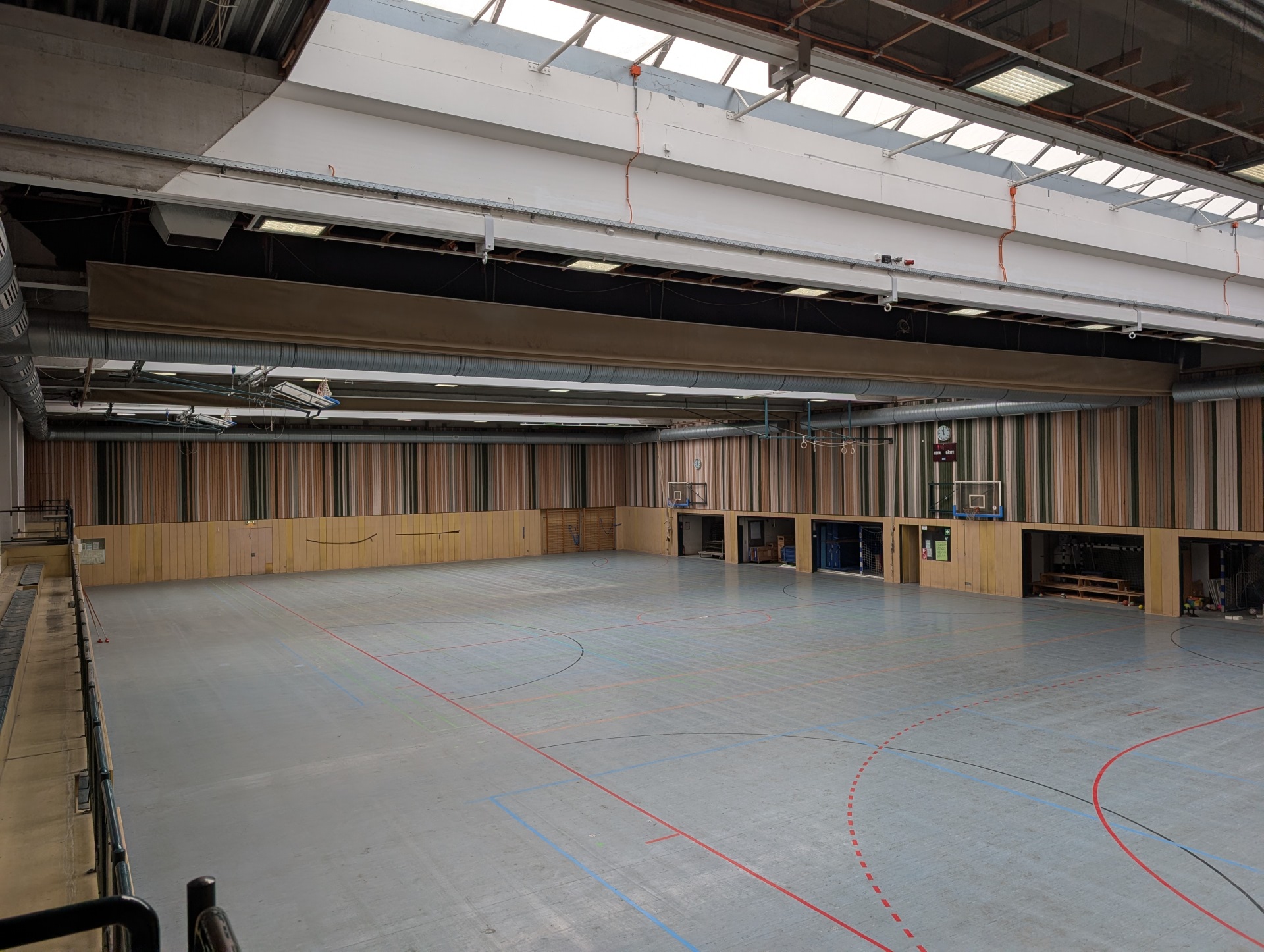 Sporthalle Am Guckenberg ohne Zwischendecke