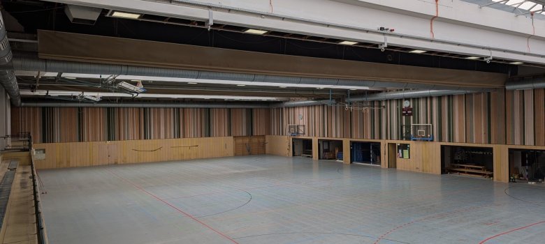 Sporthalle Am Guckenberg ohne Zwischendecke