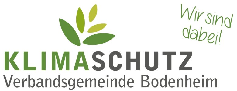 Bildbeschreibung: Logo Klimaschutz / Bildnachweis: VG Bodenheim