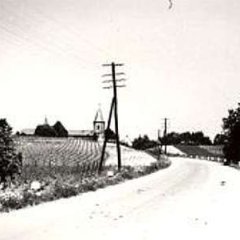 Ortseingang 1942