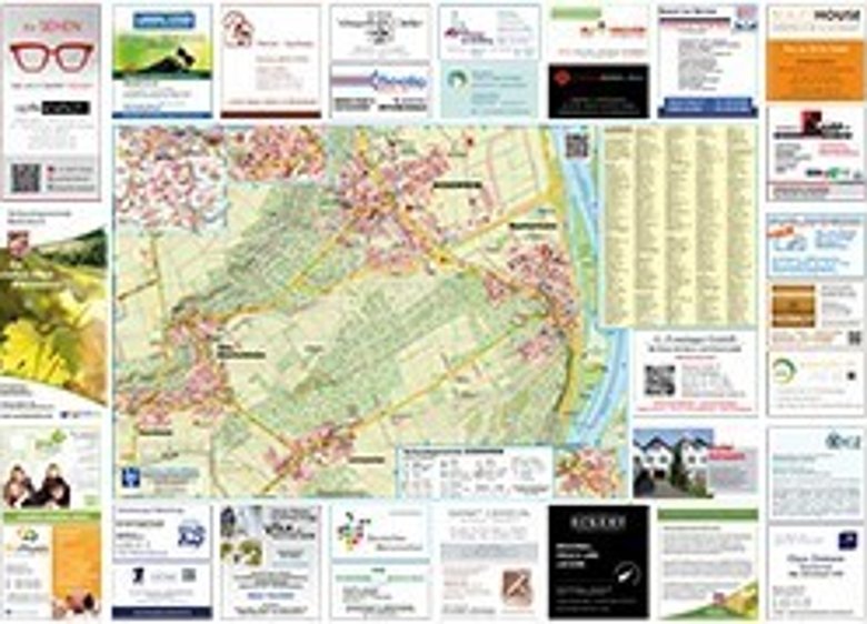 Stadplan-Symbolabbildung