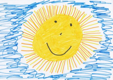 Schmuckbild: Kinderzeichnung