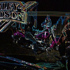 Harley Tank Neon