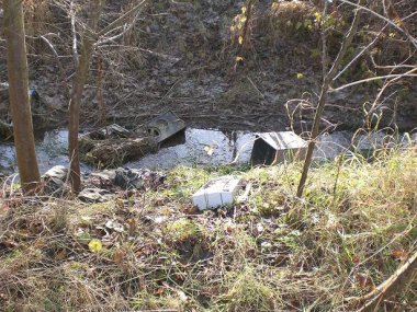 Bildbeschreibung: Müll in der Gemarkung / Bildnachweis: VG Bodenheim